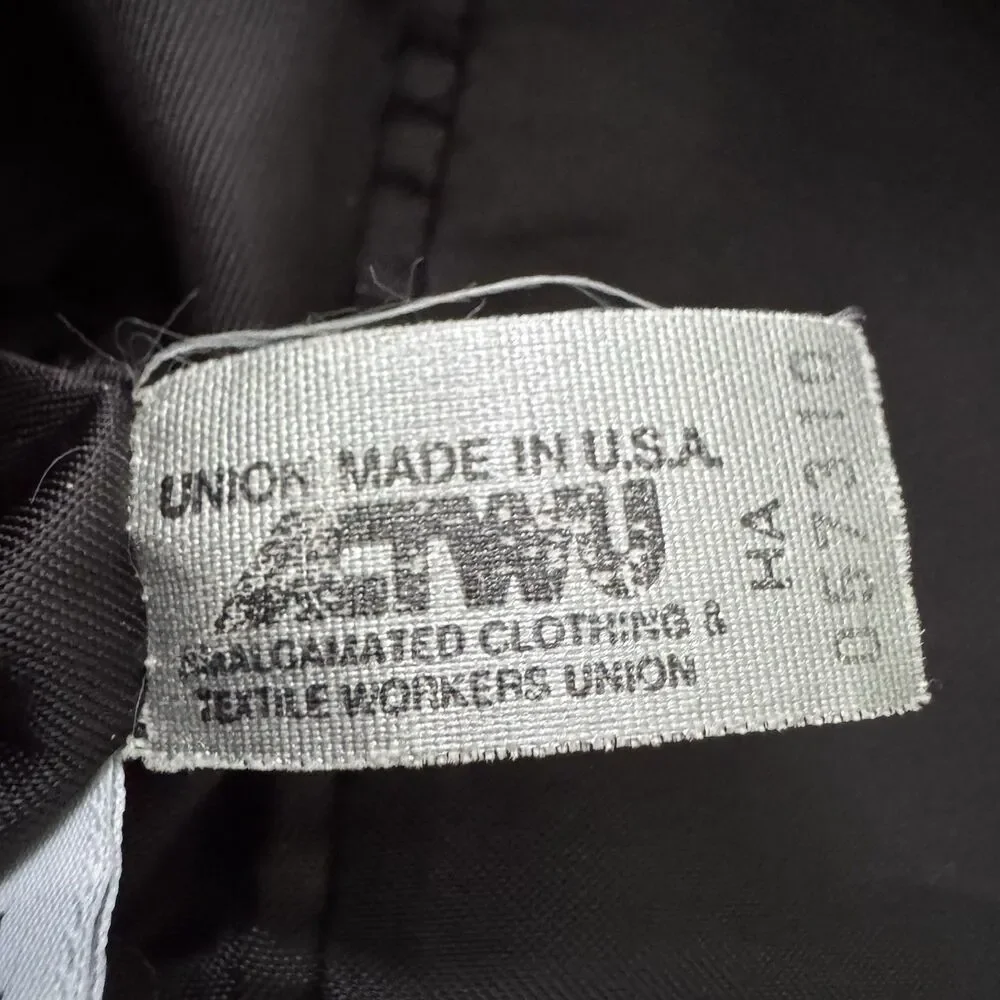 Christian Dior Monsieur Blazer 43L Gray Pinstripe VTG Wool USA Union Sport Coat